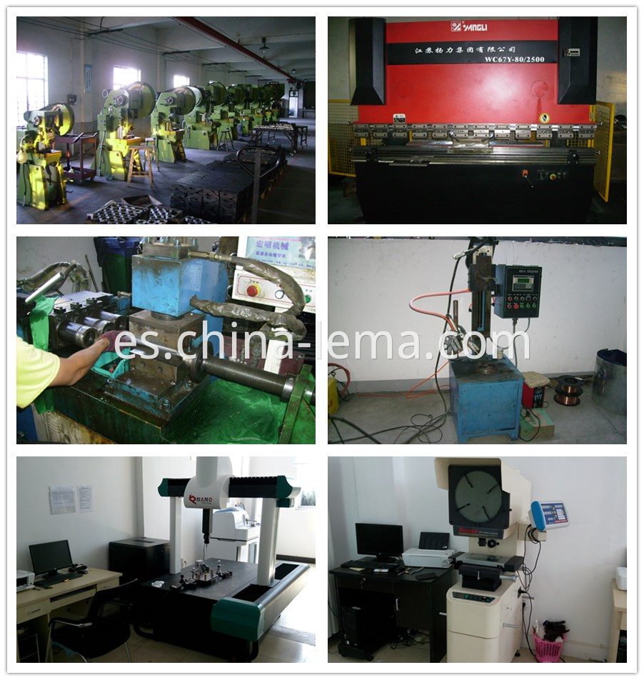 Stamping equipment and QC control